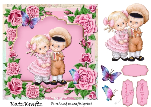 Pink Roses Birthday 1