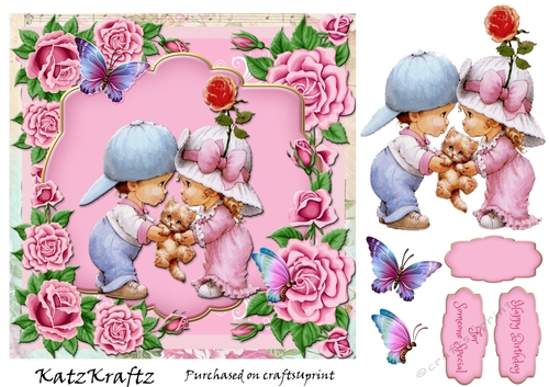 Pink Roses Birthday 2