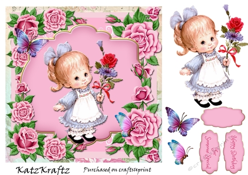 Pink Roses Birthday 3