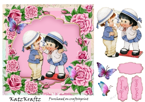 Pink Roses Birthday 4