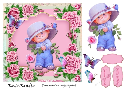 Pink Roses Birthday 5
