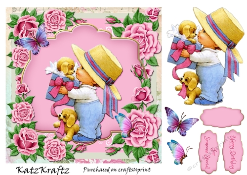 Pink Roses Birthday 7