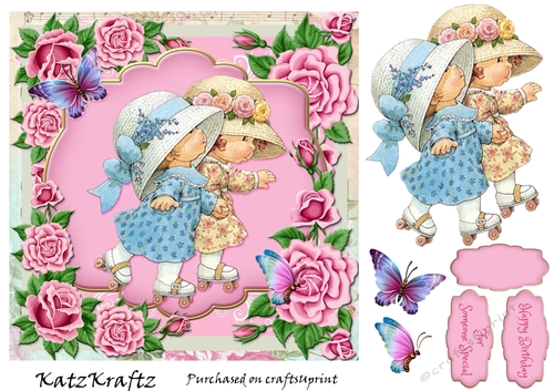 Pink Roses Birthday 9