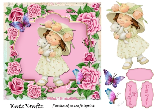 Pink Roses Birthday 10