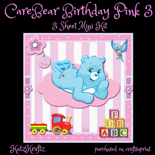 CareBears Birthday Pink 3