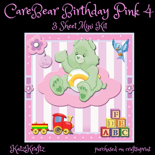 CareBears Birthday Pink 4