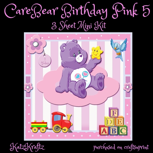 CareBears Birthday Pink 5