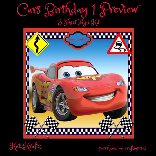 Cars Birthday 1