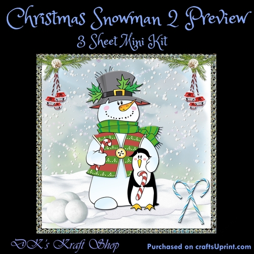 Christmas Snowman 2