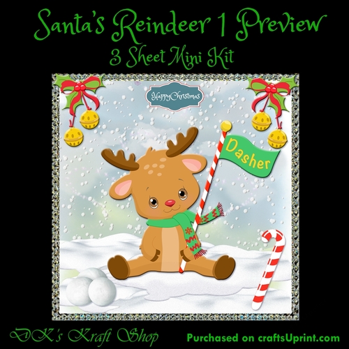 Santas Reindeer 1