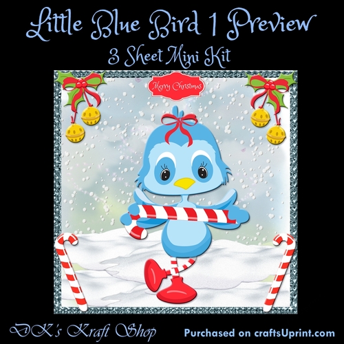 Little Blue Bird 1