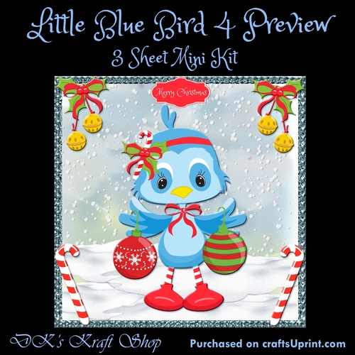 Little Blue Bird 4