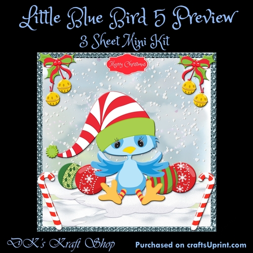 Little Blue Bird 5