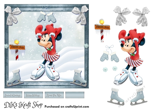 Minnies Christmas Fun Sheet 1