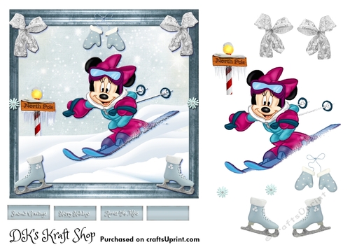 Minnies Christmas Fun Sheet 4