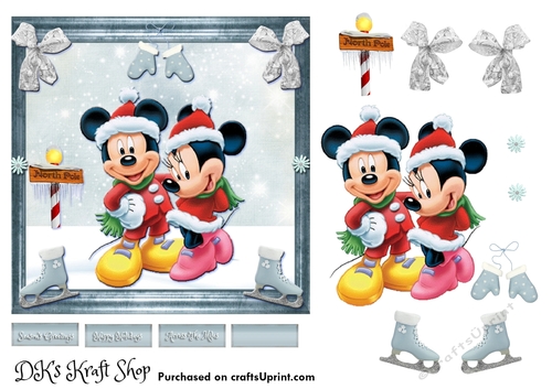 Minnies Christmas Fun Sheet 6