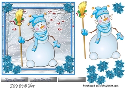 Adorable Snowman 1