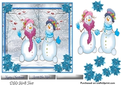 Adorable Snowman 4