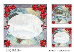 Tranquil Winter Scene 9 Insert