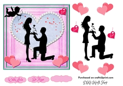 Valentine Silhouette 3
