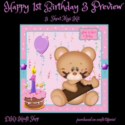 Happy 1st Birthday 3