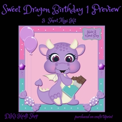 Sweet Dragon Birthday 1