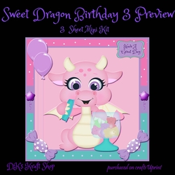 Sweet Dragon Birthday 3