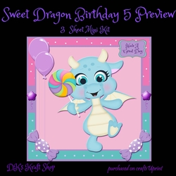 Sweet Dragon Birthday 5