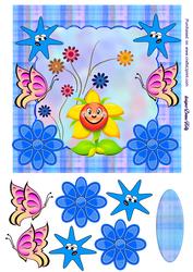 Sunshine Blue Card