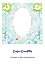 Garden Flowers Mother's Day Card Insert