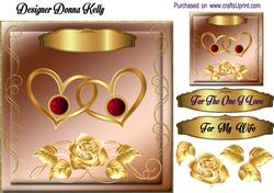 Golden Love Quick Card