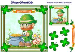St. Patrick's Day Leprechaun