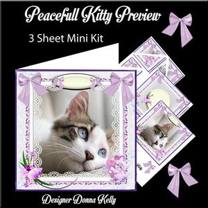Peacefull Kitty Mini Kit