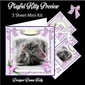 Playful Kitty Mini Kit