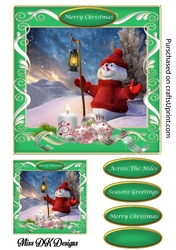 Family Christmas 9cardfront