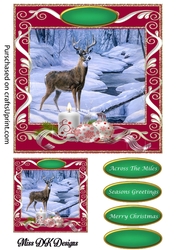 A Christmas gift card front 3