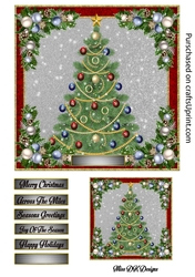 Elegant Silver & Gold Christmas