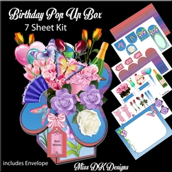 Birthday Pop-Up Box