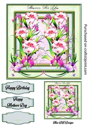 Flowers for You 4 Card 