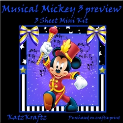 Musical Mickey 3 Mini Kit