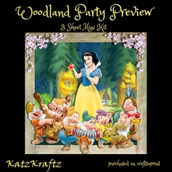 Woodland Party Mini Kit