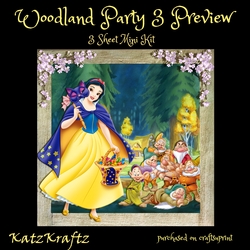 Woodland Party 3 Mini Kit