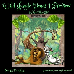 Wild Jungle Times 1 Mini Kit