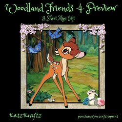 Woodland Friends 4 Mini Kit