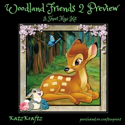 Woodland Friends 2 Mini Kit