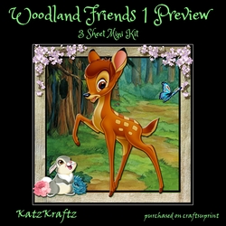 Woodland Friends 1 Mini Kit