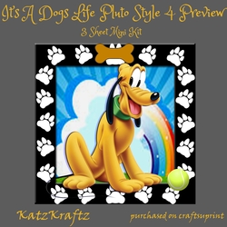 Its A Dogs Life Pluto Style 4 Mini Kit