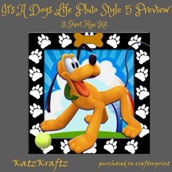 Its A Dogs Life Pluto Style 5 Mini Kit