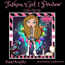 Fashion Girl 1 Mini Kit