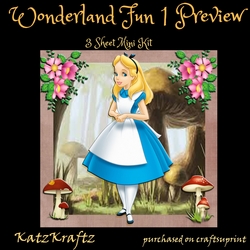 Wonderland Fun 1 Mini Kit
